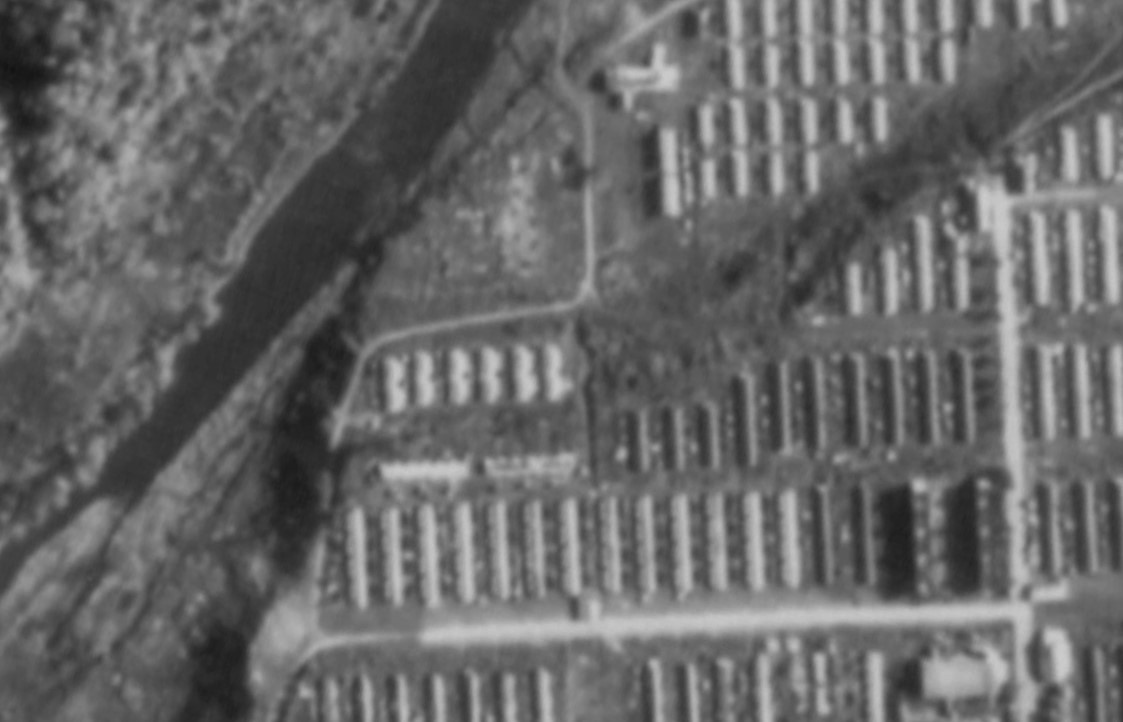 昭和47年代々木町航空写真