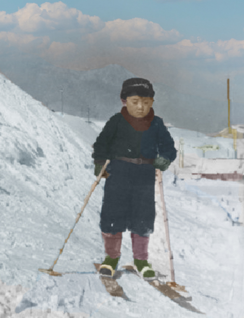 昭和26年　スキースタイル