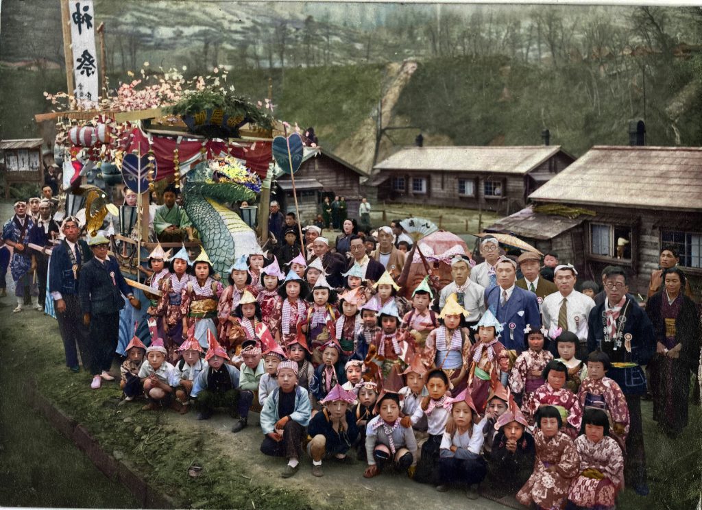 昭和27年　常盤町山神祭