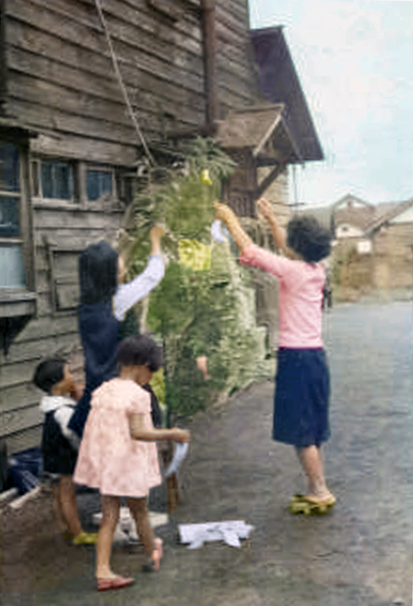 8月　七夕の準備