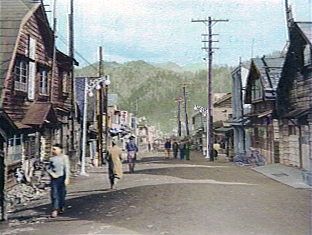 昭和30年代　千年町商店街