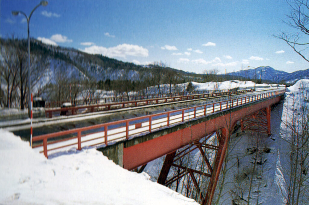 冬の明石橋