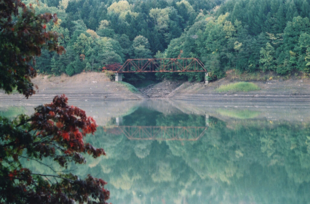 冥郷の森林鉄道橋