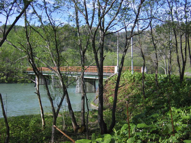 常盤町の跡　その1　（鹿島橋）